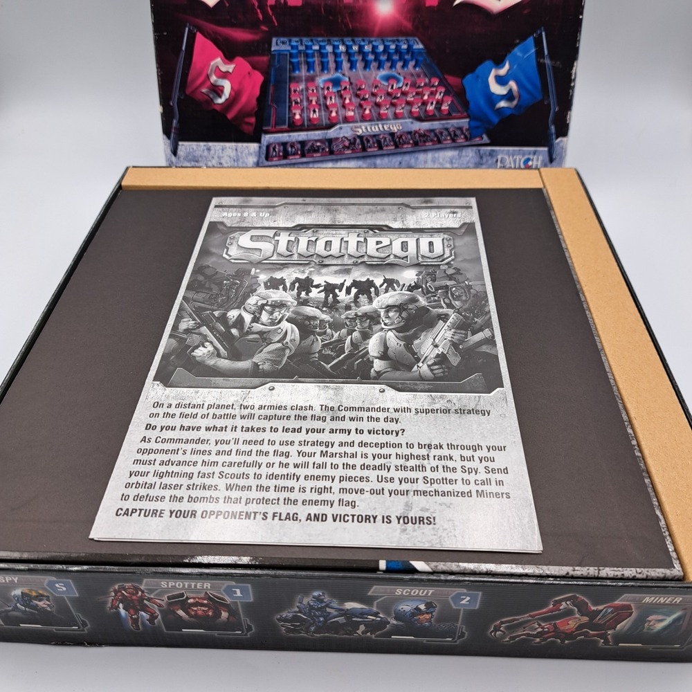 Stratego Classic Board Game of Battlefield Strategy Patch Games 2013 COMPLETE - Picture 3 of 5